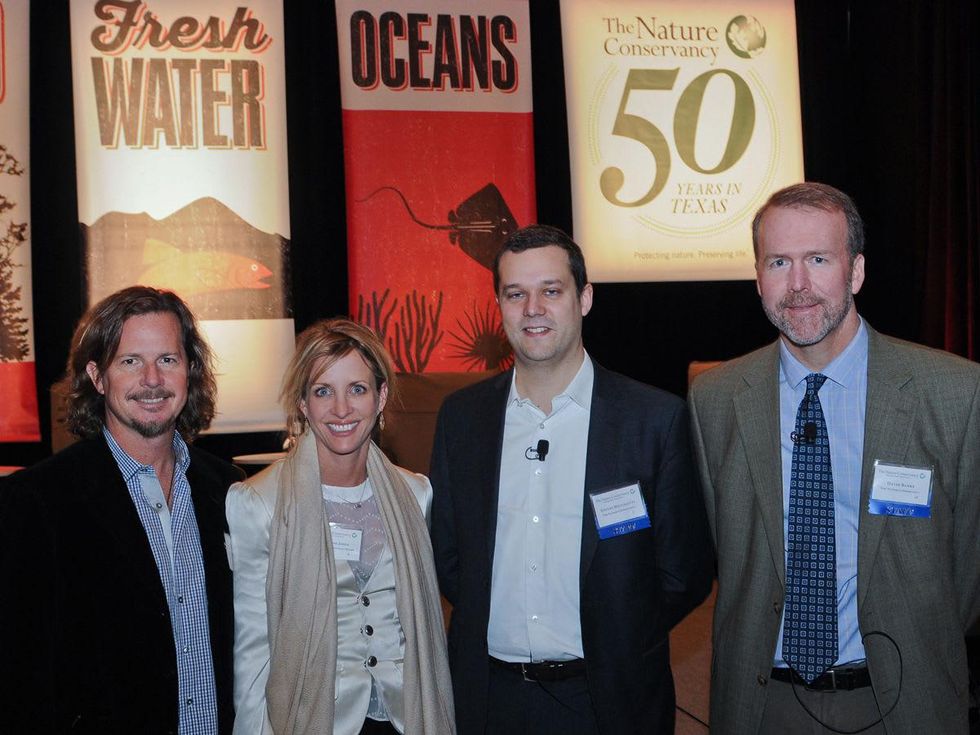 Charlie Jones at Nature Conservancy Luncheon