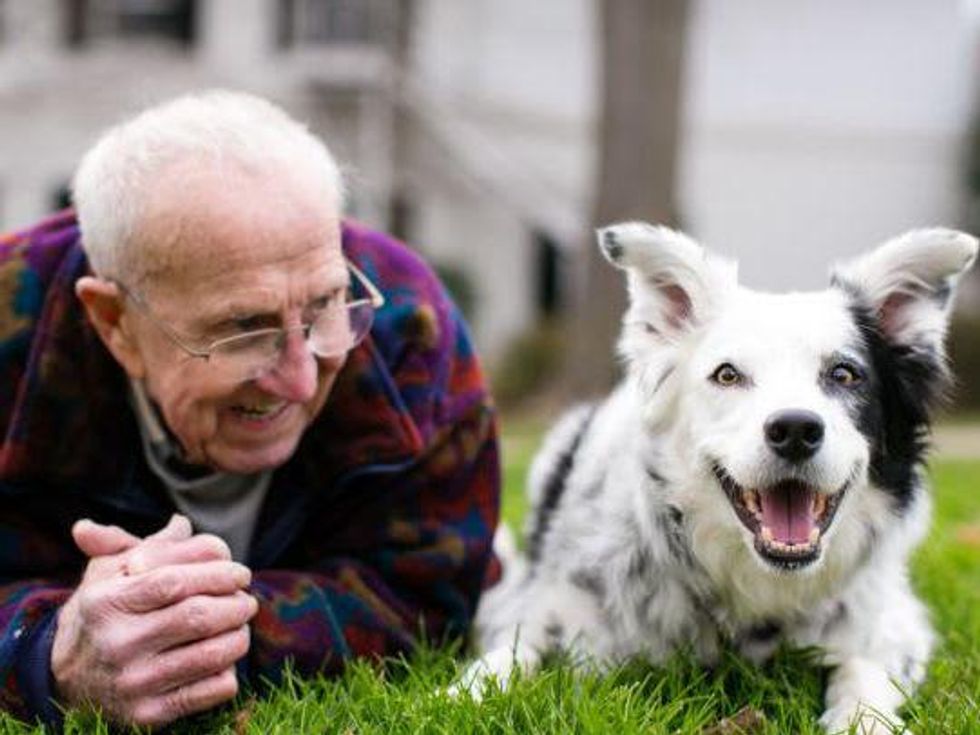 Chaser and Dr. John Pilley
