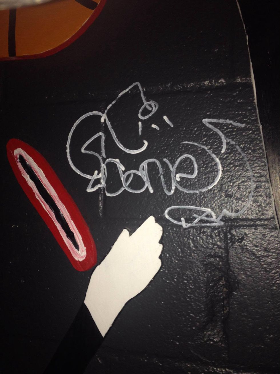 Cheer up Charlies vandalized