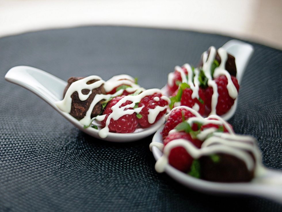 Chef Carlos Crusco's chocolate truffles