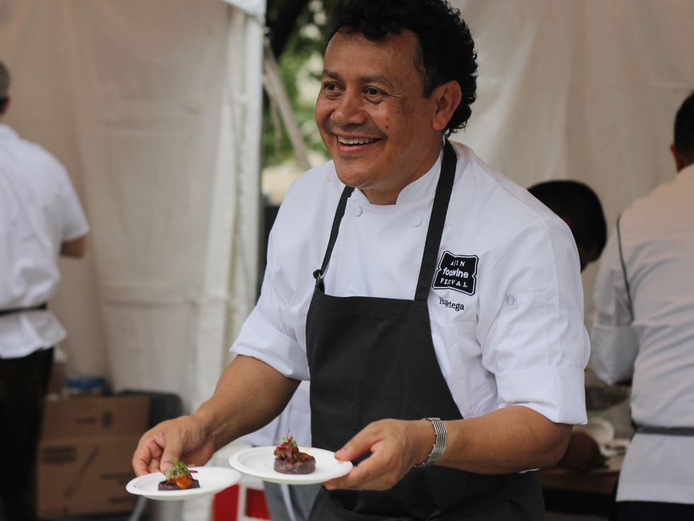 Chef Hugo Ortega at Taste of Texas Austin Food + Wine Fest