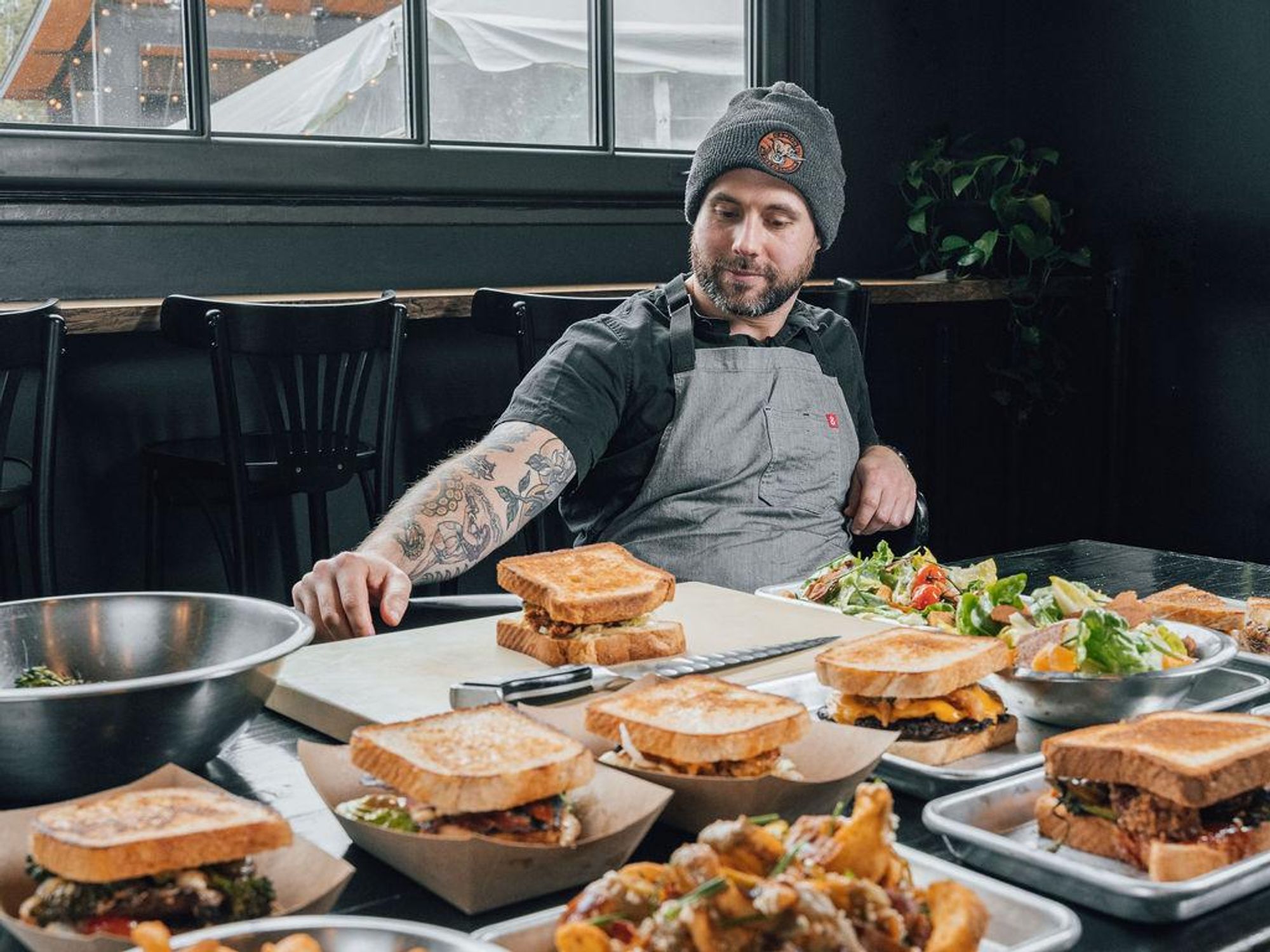 Chef Joshua van den Berg of Songbird