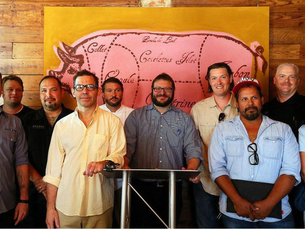 Chef lineup at Meatopia Texas