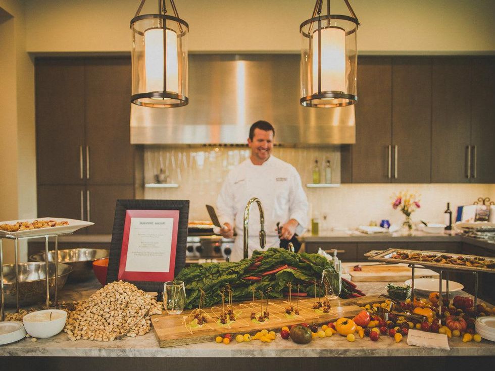 Chef provided by SubZero Wolf