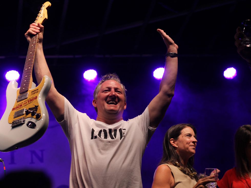 Chef Tim Love Rock Your Taco Austin Food + Wine Fest