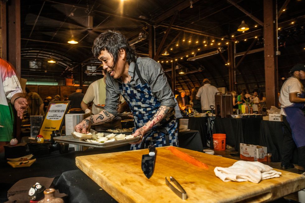 Chef Yoshi Okai Watertrade 2023 Tastemaker Awards Austin