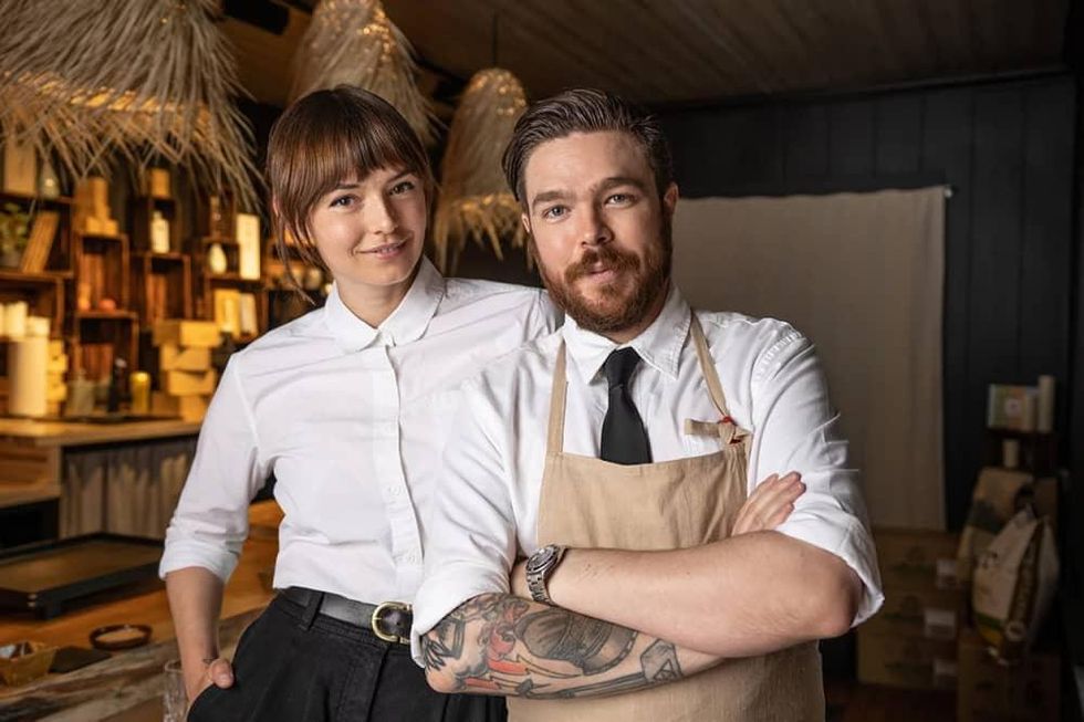 chefs Phillip Frankland Lee and Margarita Kallas-Lee