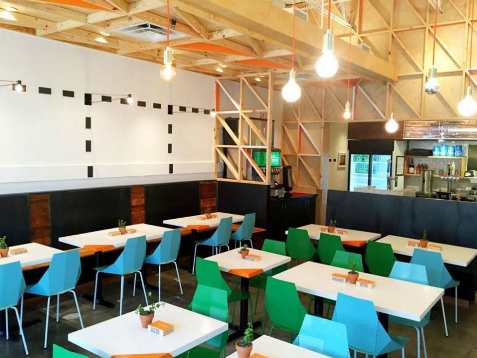 Chi'Lantro Barbecue BBQ_Lamar location_interior_construction