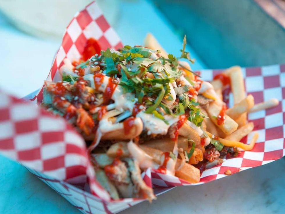Chi'Lantro Kimchi Fries
