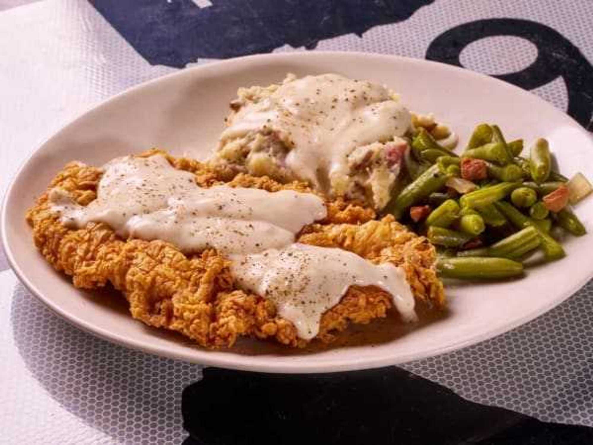 Chicken fried steak, CFS, Cotton Patch Cafe