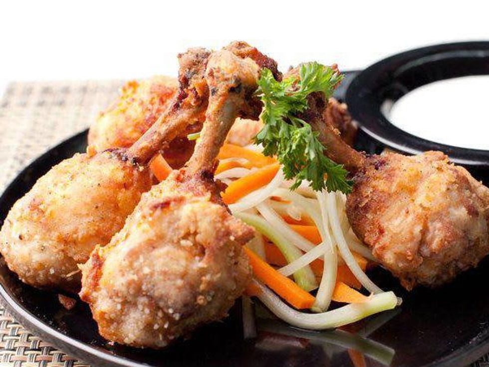 Chicken lollipops at Moviehouse & Eatery