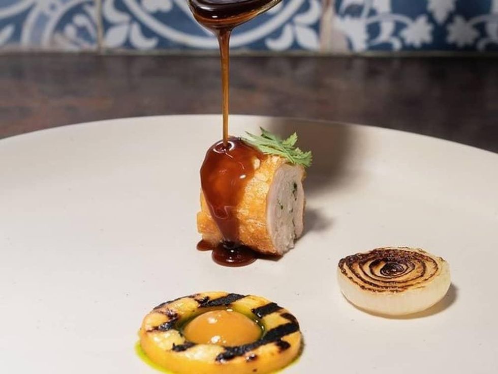 Executive chefs Margarita KallasLee and Phillip Frankland Lee