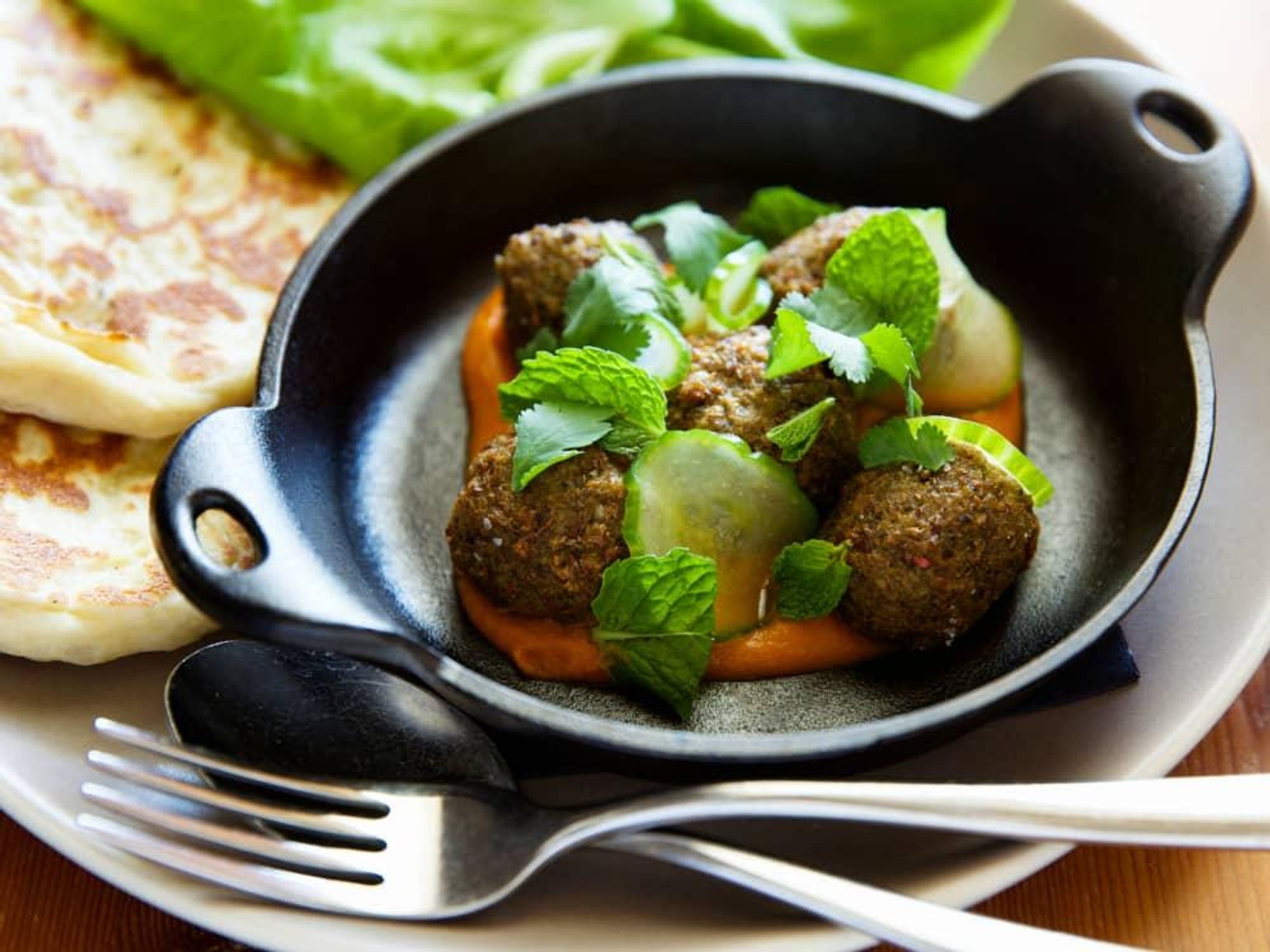 Chicon East Austin restaurant Ben Edgerton Andrew Wiseheart falafel