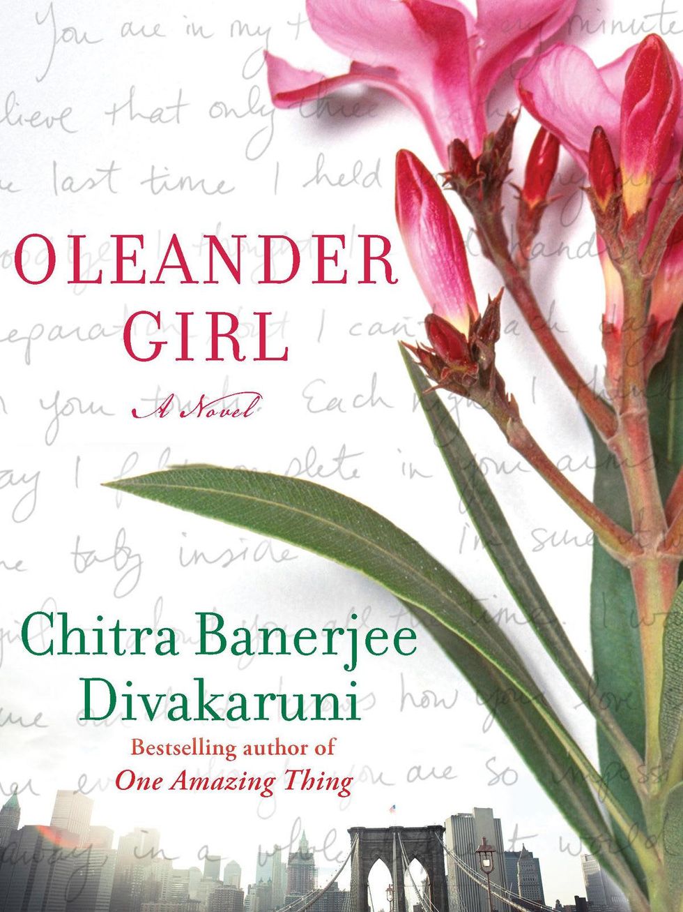 Chitra Divakaruni, Oleander Girl, book cover