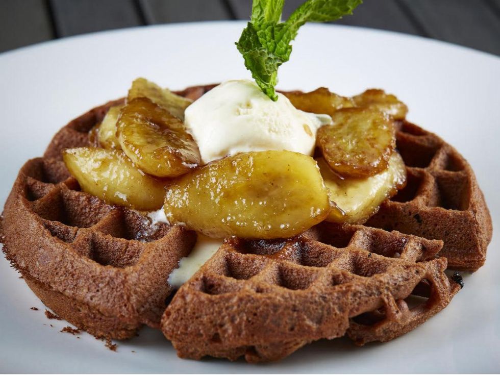 Choc waffle at Kitchen LTO