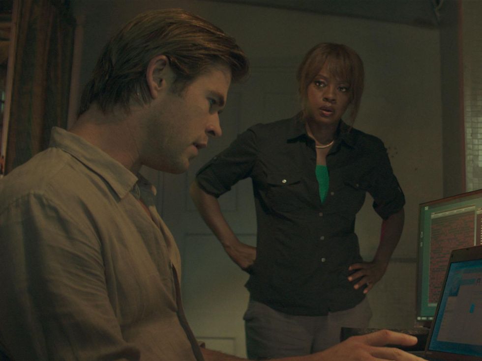 Chris Hemsworth and Viola Davis in Blackhat