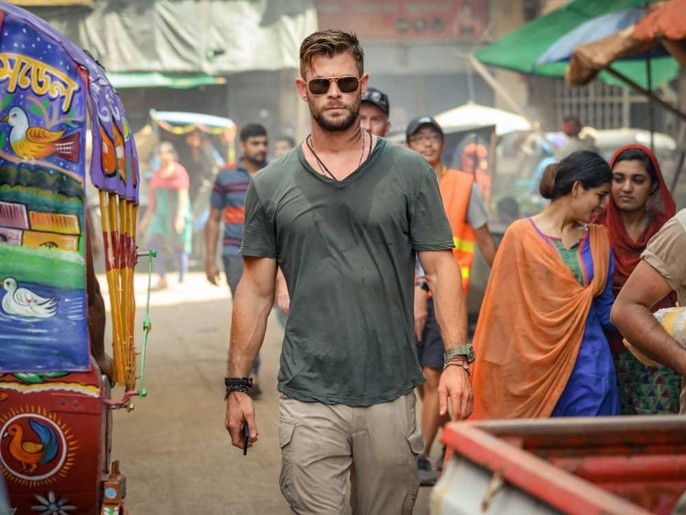 Chris Hemsworth in Extraction