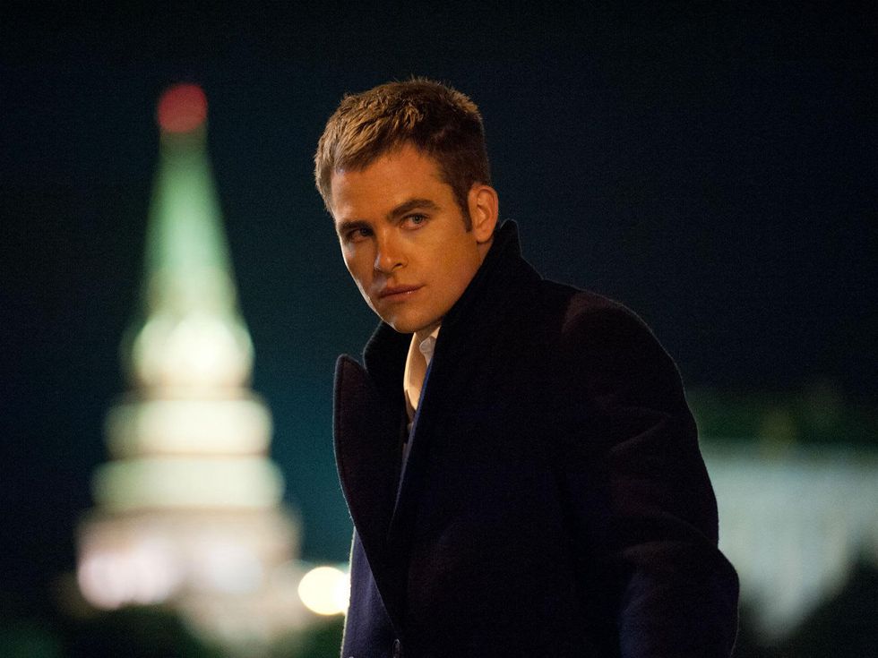 Chris Pine in Jack Ryan: Shadow Recruit