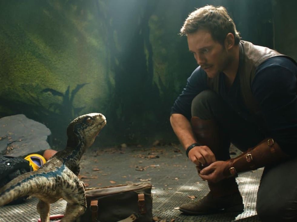Chris Pratt in Jurassic World: Fallen Kingdom