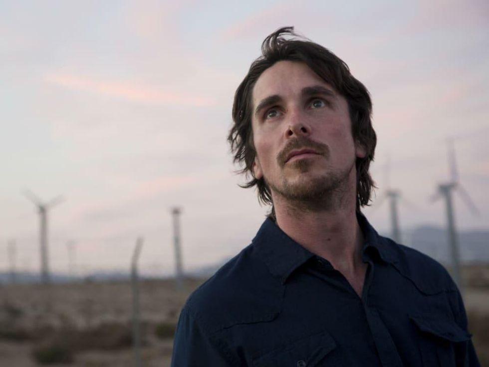 Christian Bale in Knight of Cups