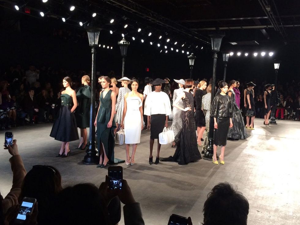 Christian Siriano fall collection February 2014