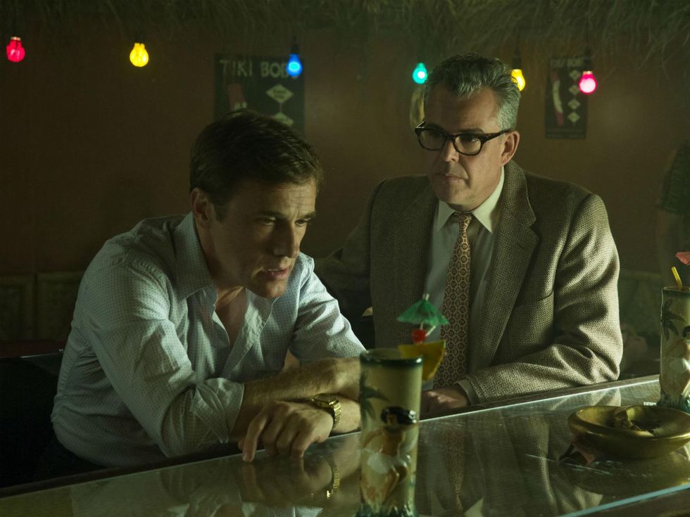 Christoph Waltz and Danny Huston in Big Eyes