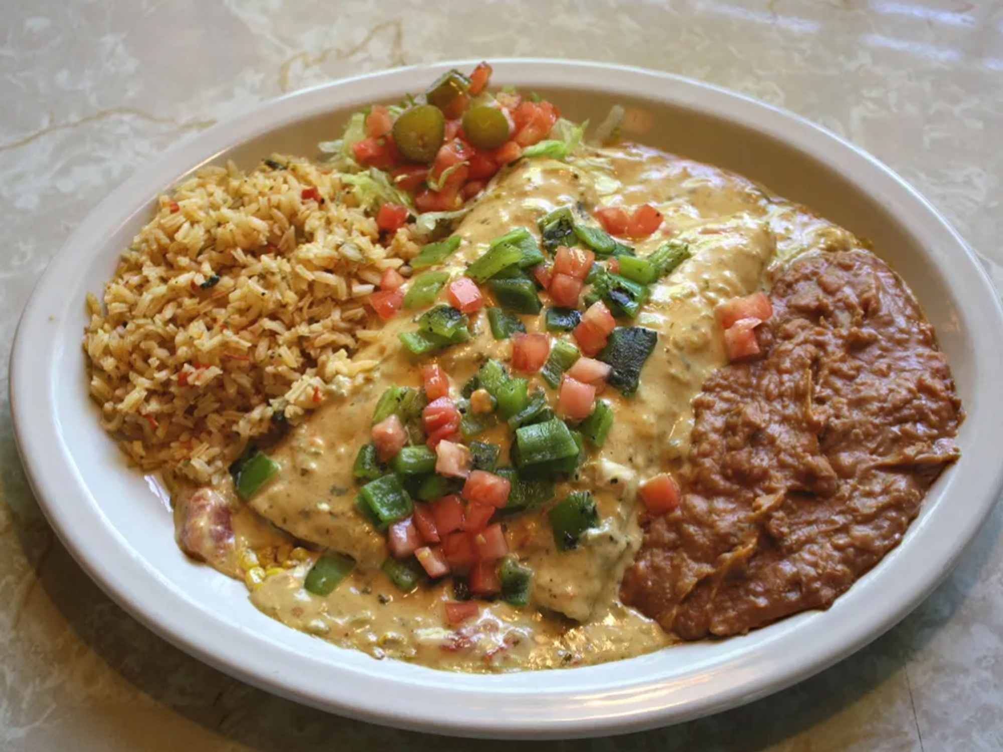 Chuy's enchiladas