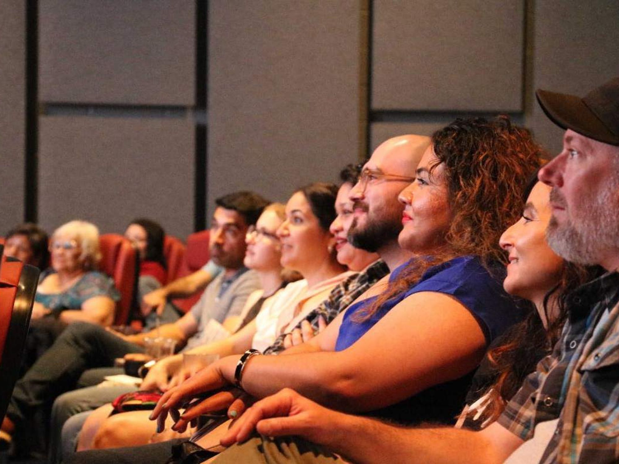 Cine Las Americas International Film Festival audience in Austin