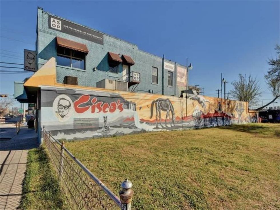 Cisco's Restaurant Bakery for sale 1511 E 6th St Sixth Street mural