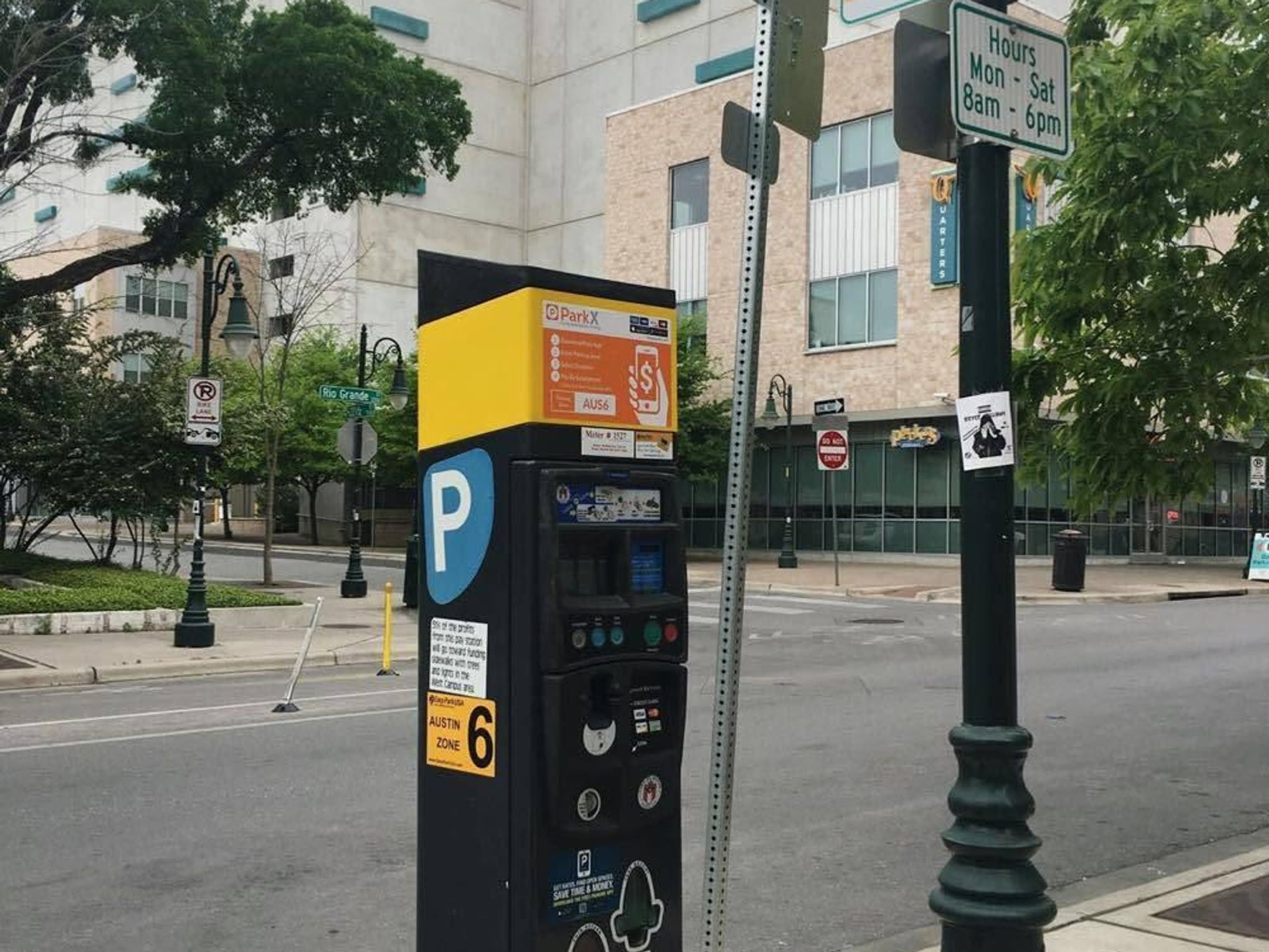 City of Austin parking meter