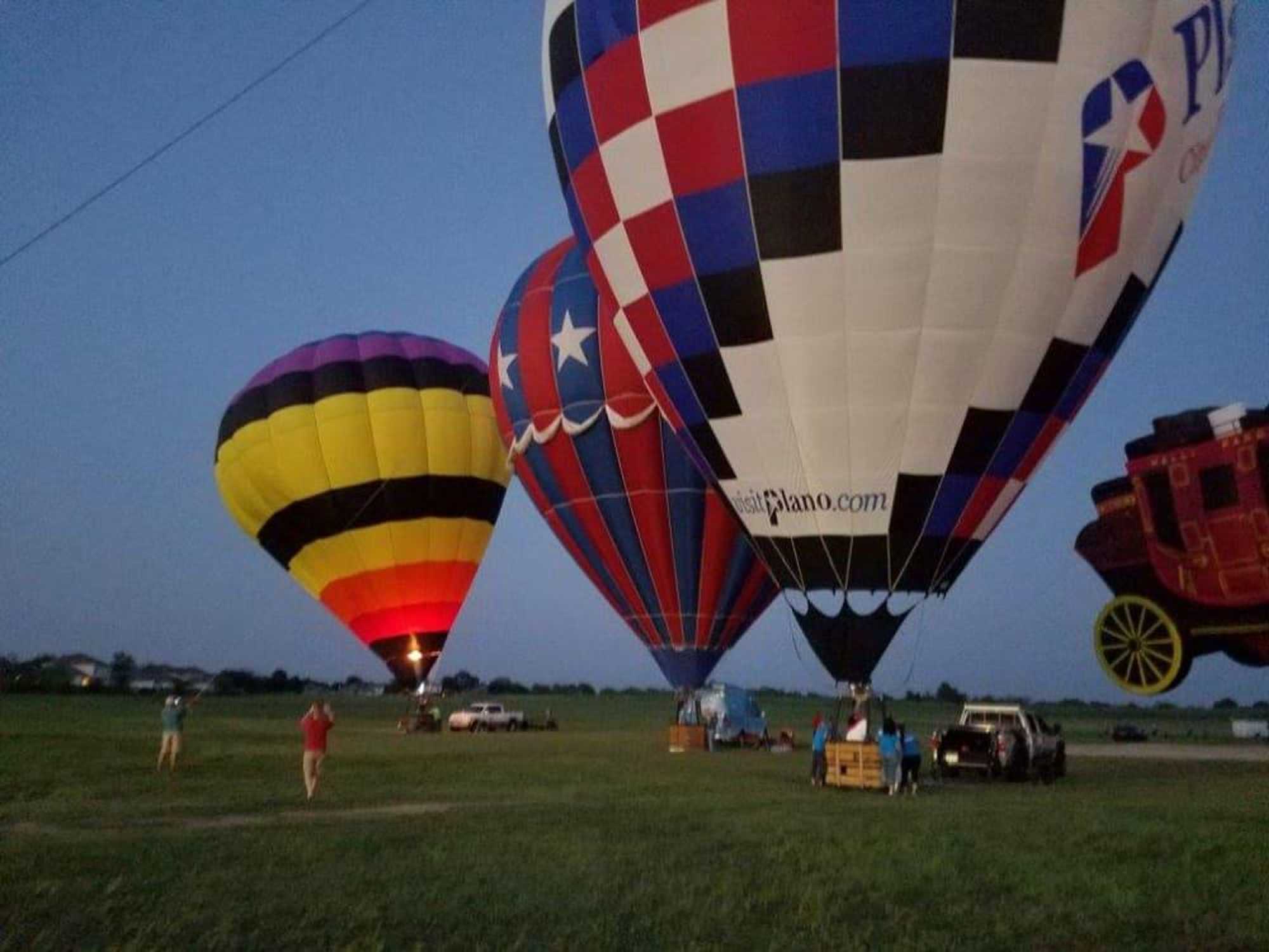 City of Kyle Pie in the Sky hot air balloon festival