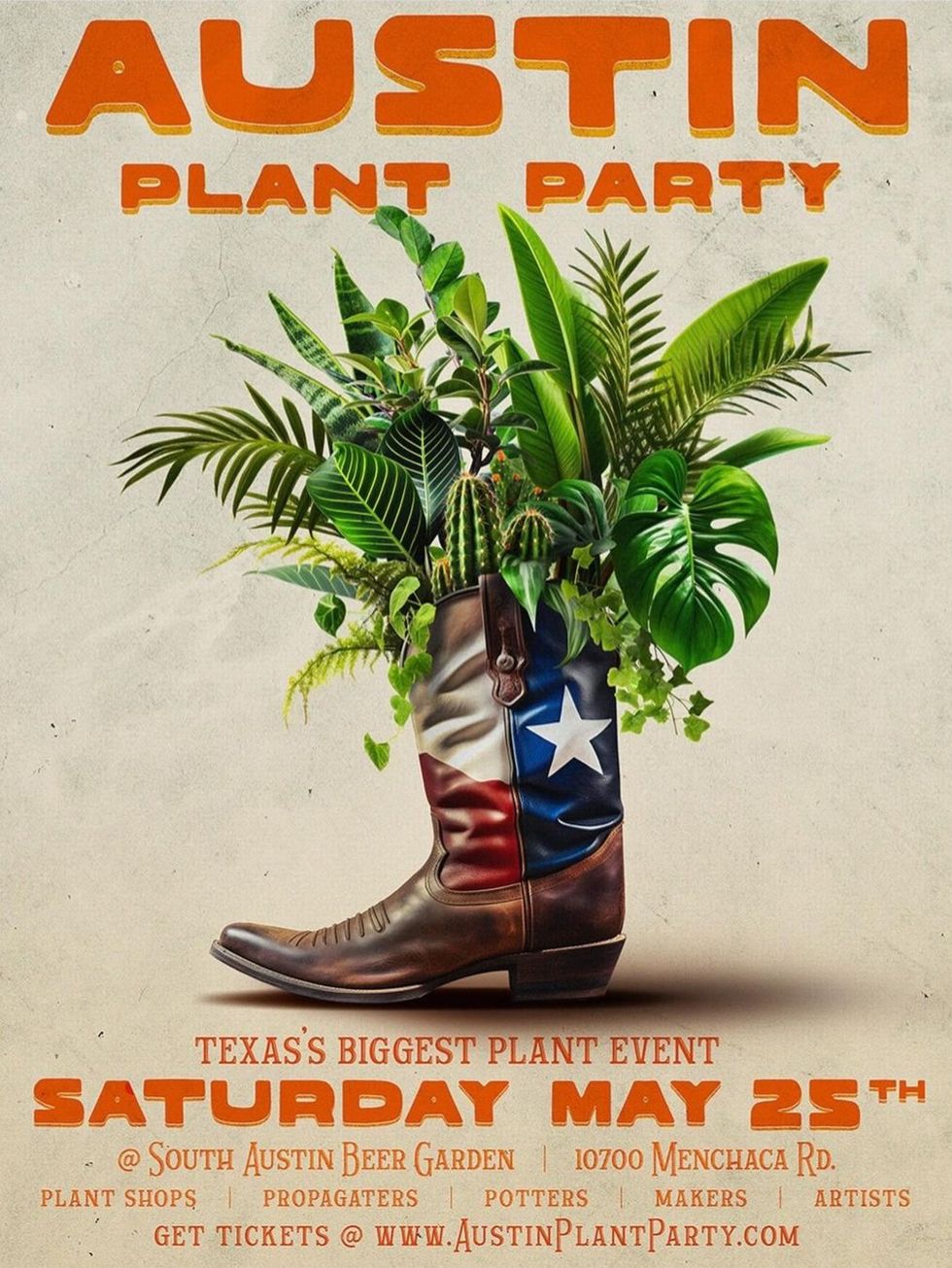 City Plant Party Austin poster
