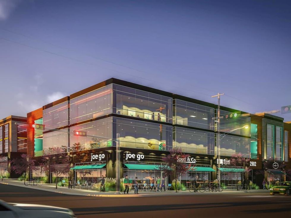 Cityline at MLK Station development East Austin rendering