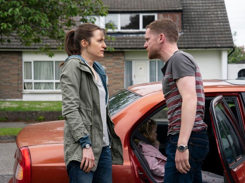 Clare Dunne and Ian Lloyd Anderson in Herself