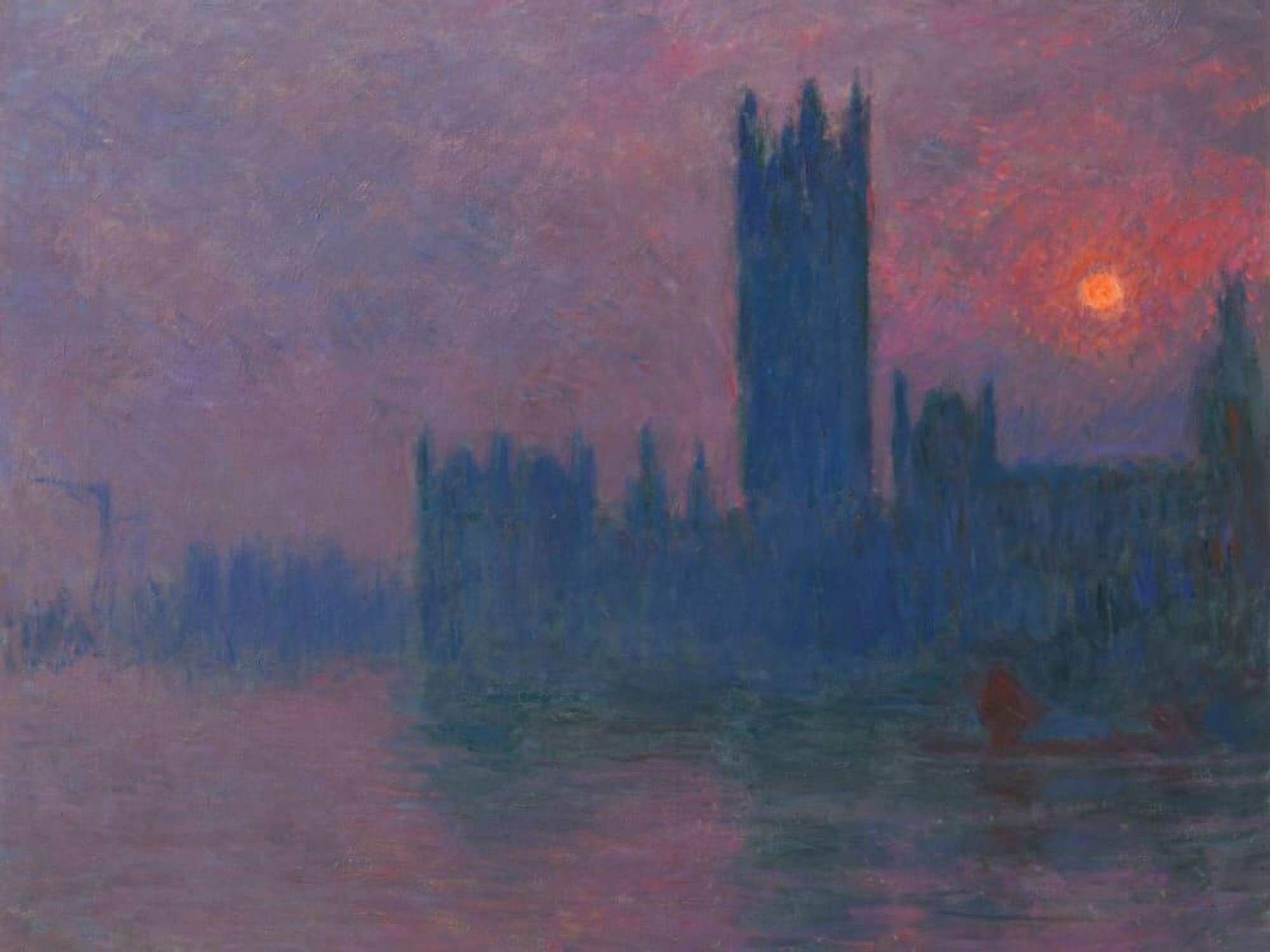 CLAUDE MONET (1840-1926), Le Parlement, soleil couchant