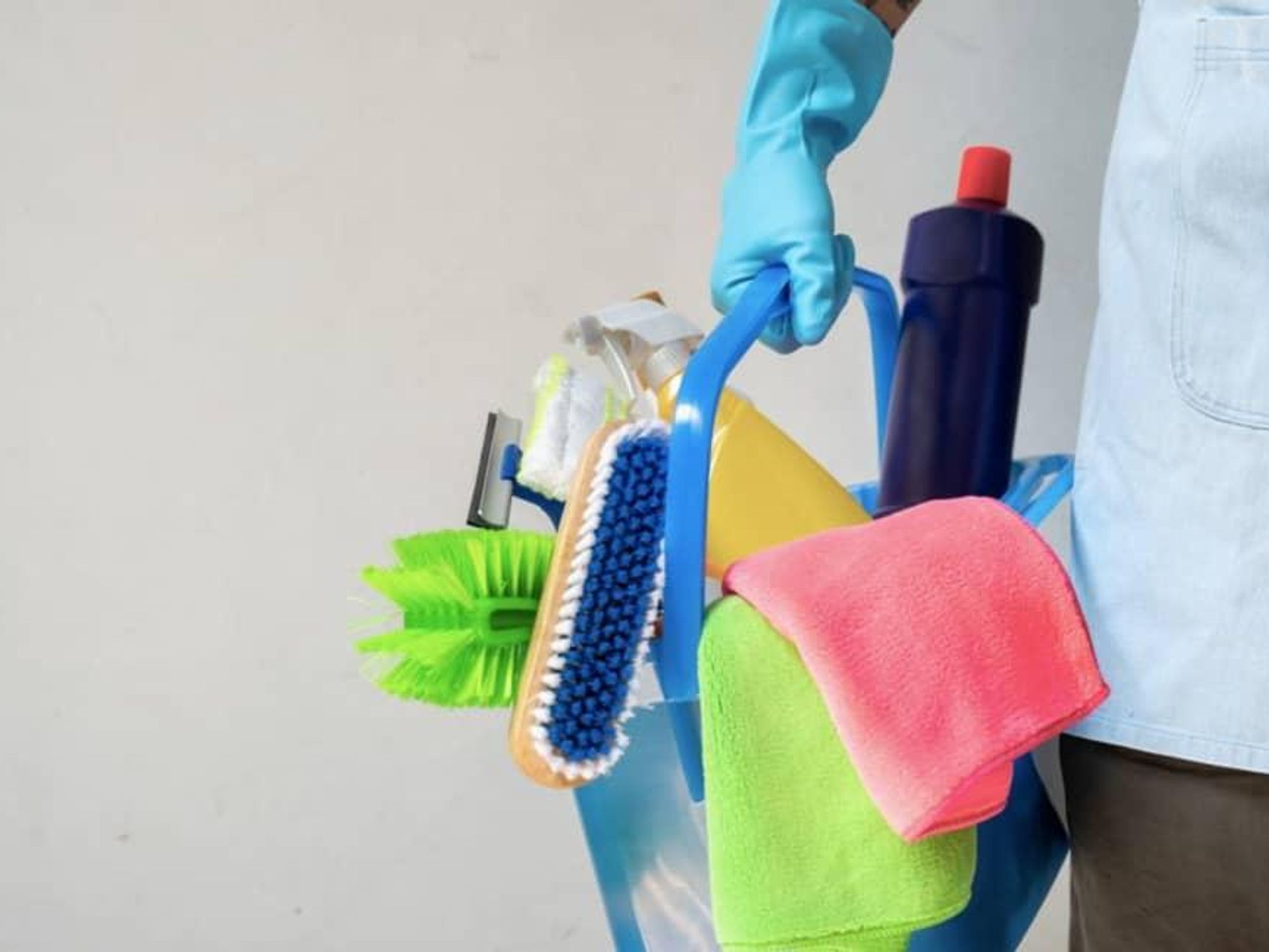 Cleaning supplies for housekeeping