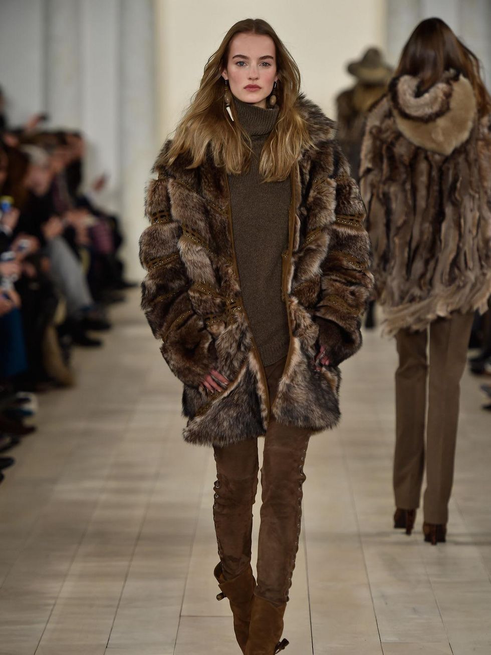 Clifford Fashion Week New York fall 2015 Ralph Lauren February 2015 Look 17