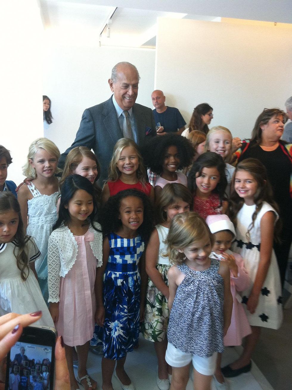 Clifford, Fashion Week spring 2013, people, Oscar de la Renta, children, September 2012
