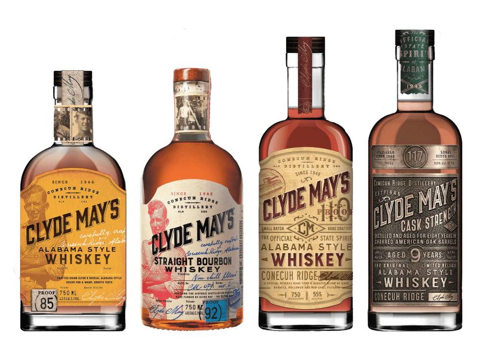 Clyde Mays whiskies
