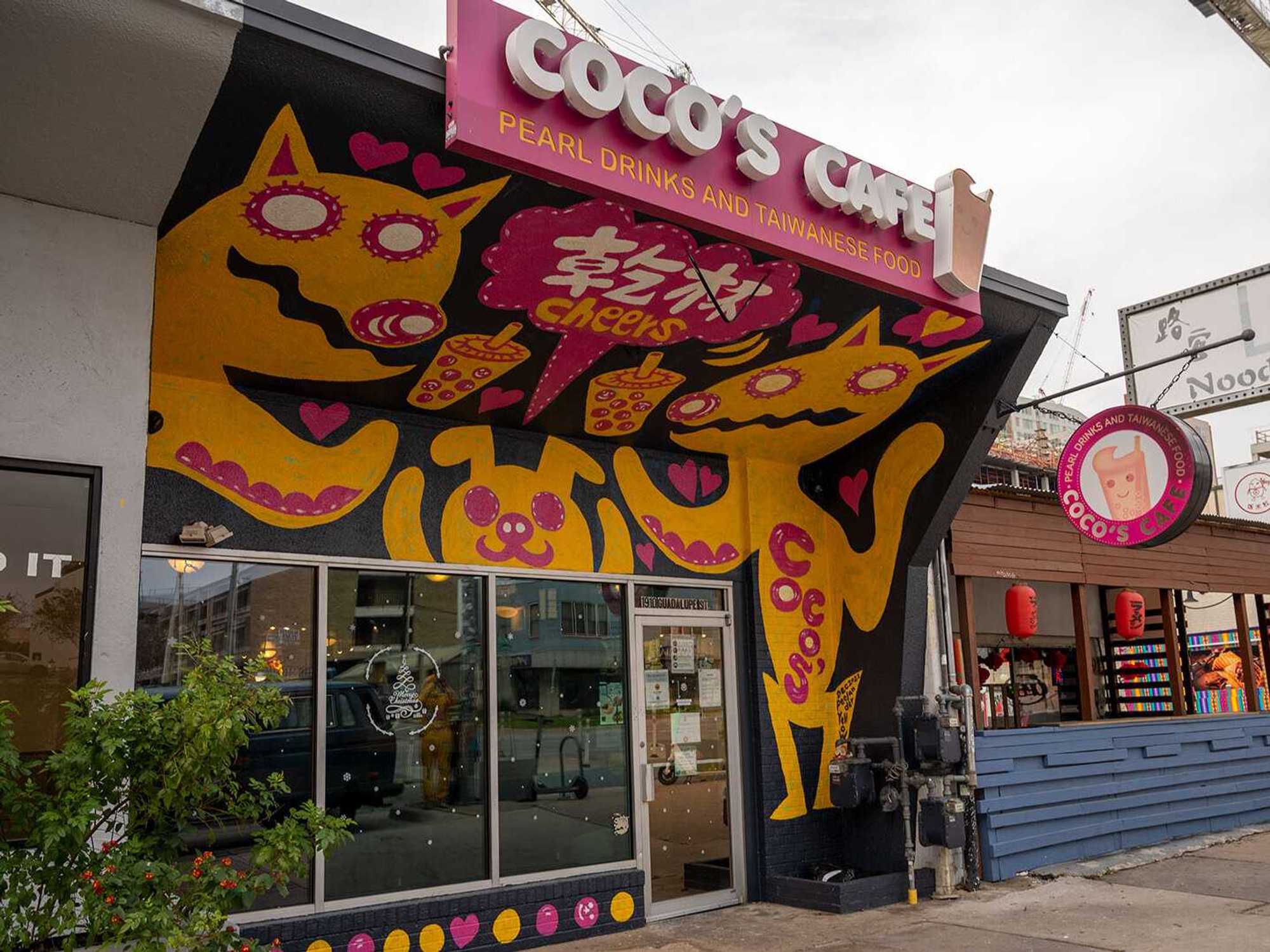 CoCo's Cafe on Guadalupe Street