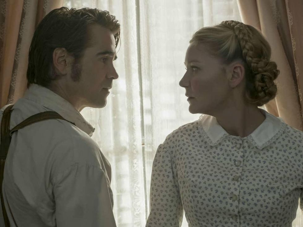 Colin Farrell and Kirsten Dunst in The Beguiled