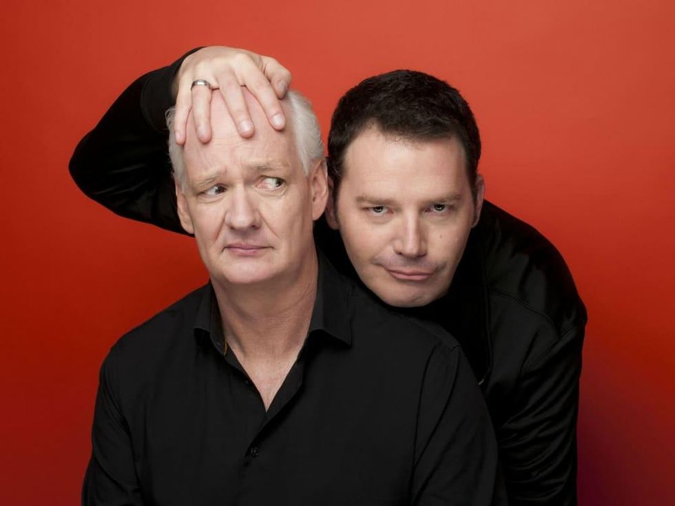 Colin Mochrie and Brad Sherwood
