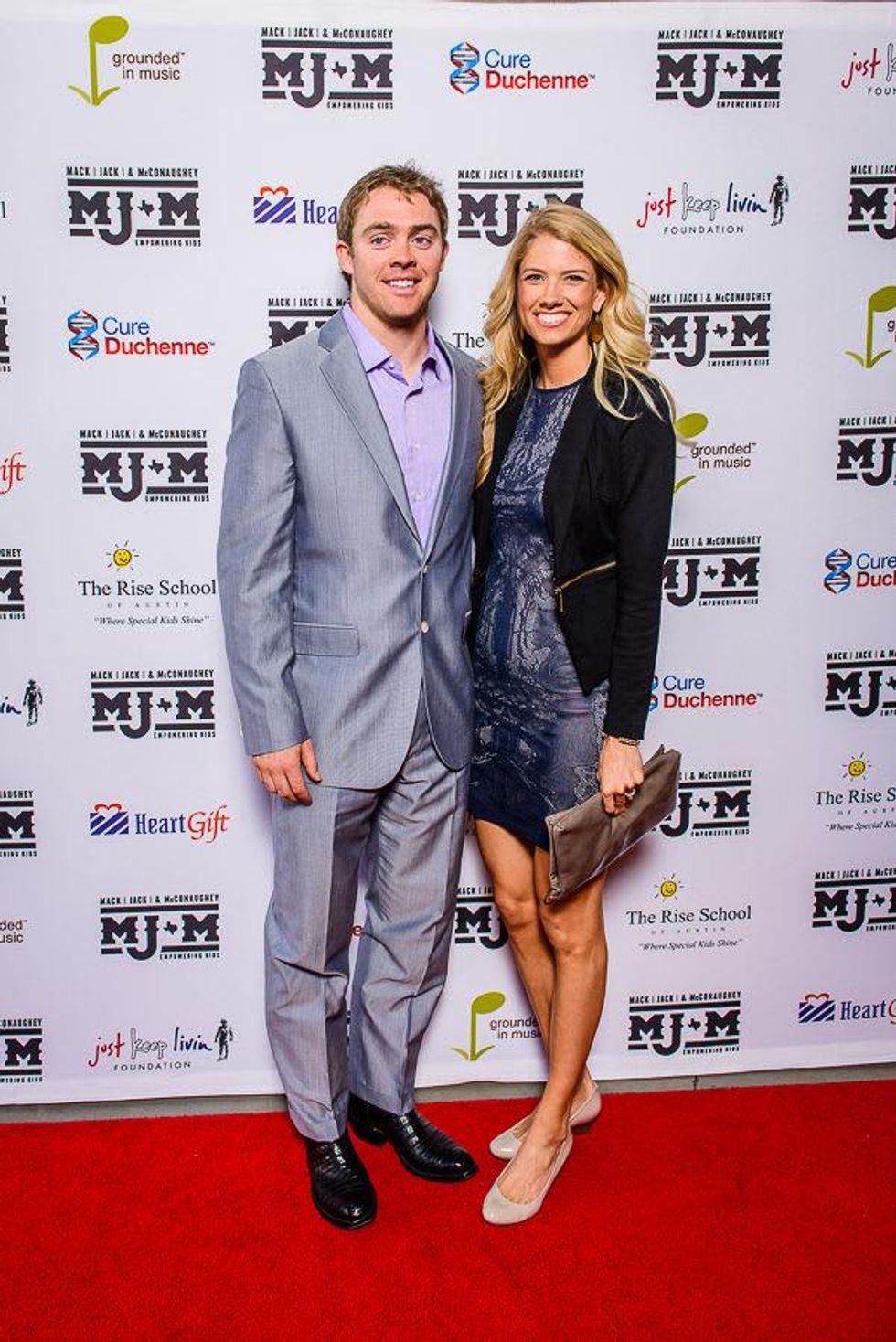 Colt McCoy at MJM benefit