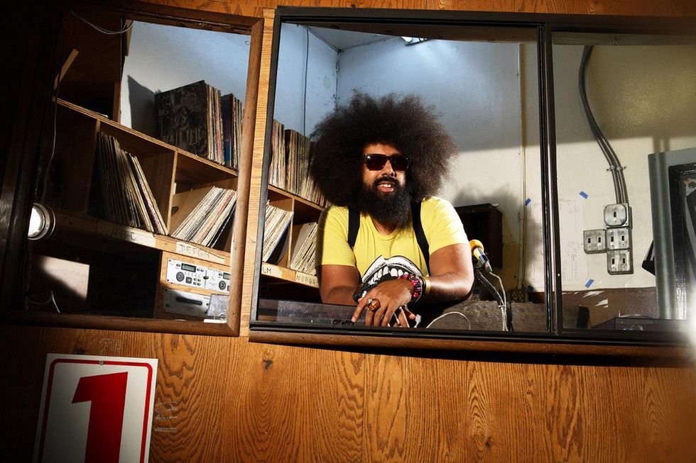 Comedian musician improv Reggie Watts