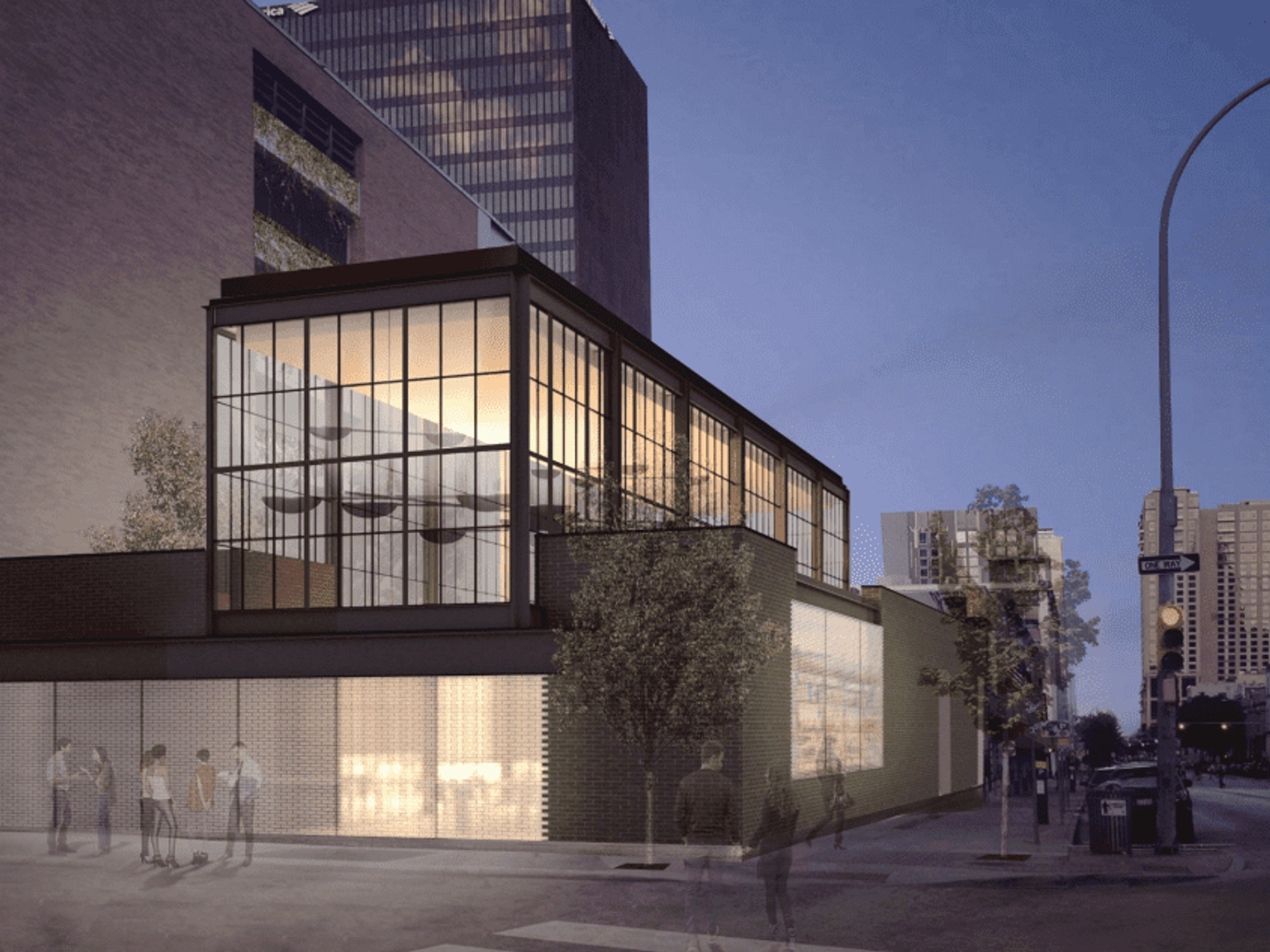 Comedor Austin rendering