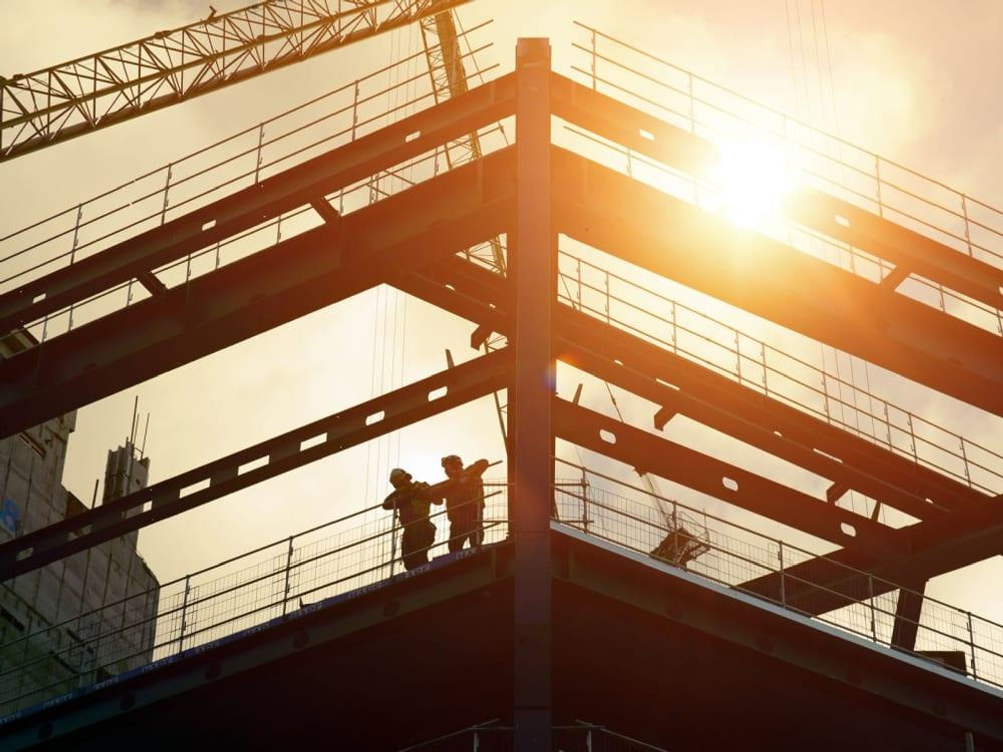 Commercial building construction