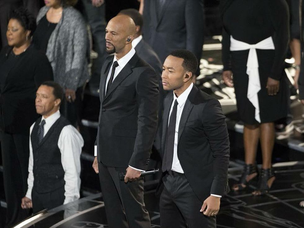 Common and John Legend at the 2015 Academy Awards