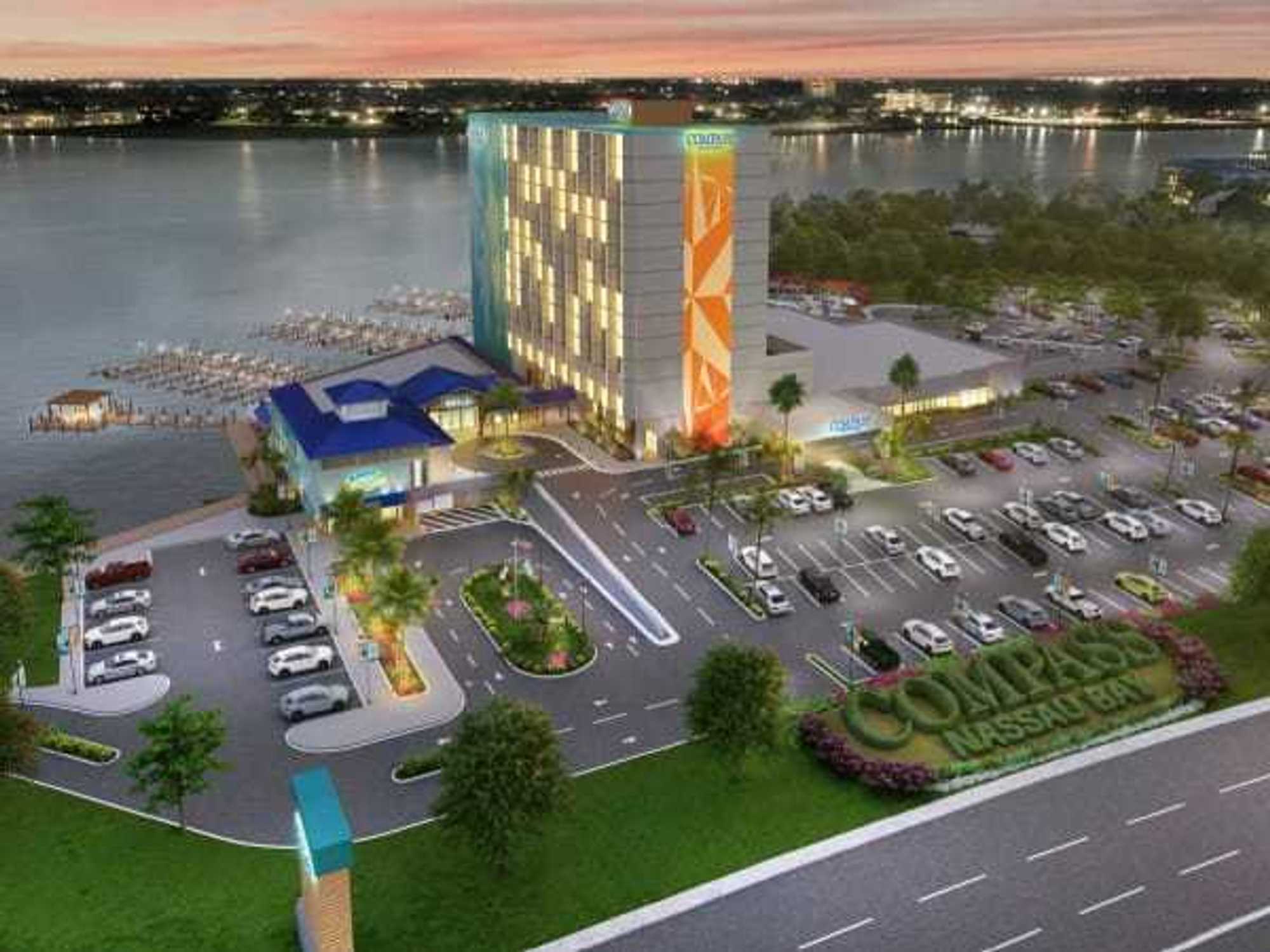 Compass Hotel by Margaritaville Nassau Bay rendering