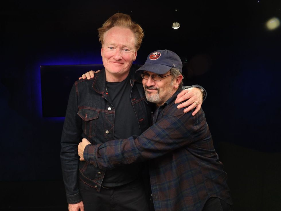 Conan O'Brien and Robert Smigel