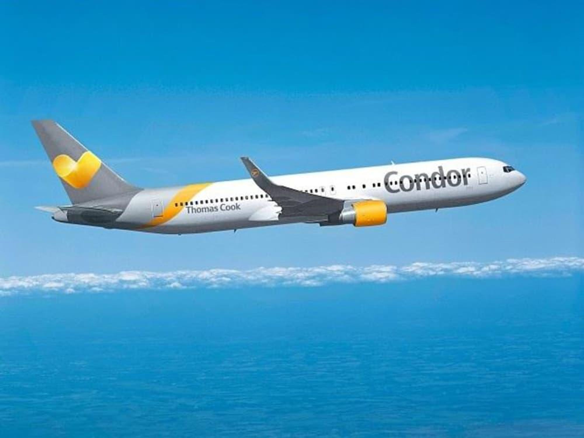 Condor Airlines airplane plane in flight